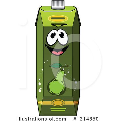 Royalty-Free (RF) Juice Clipart Illustration by Vector Tradition SM - Stock Sample #1314850