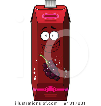Royalty-Free (RF) Juice Clipart Illustration by Vector Tradition SM - Stock Sample #1317231