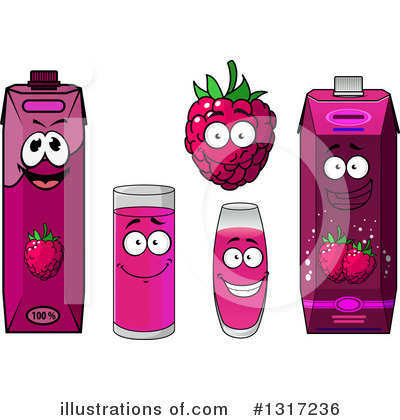 Royalty-Free (RF) Juice Clipart Illustration by Vector Tradition SM - Stock Sample #1317236
