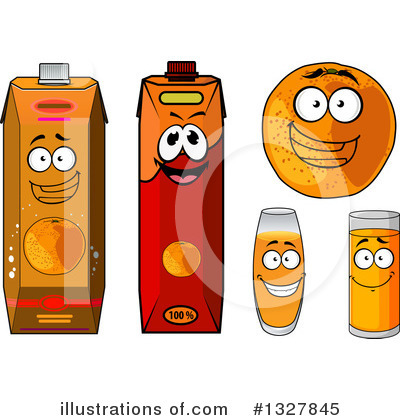 Royalty-Free (RF) Juice Clipart Illustration by Vector Tradition SM - Stock Sample #1327845