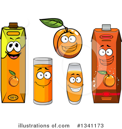 Royalty-Free (RF) Juice Clipart Illustration by Vector Tradition SM - Stock Sample #1341173