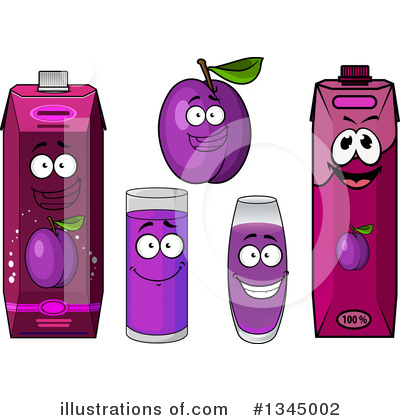 Juice Clipart #1345002 by Vector Tradition SM