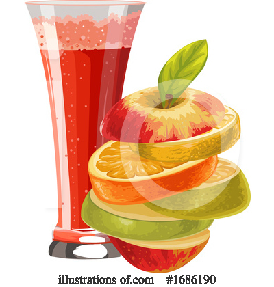 Royalty-Free (RF) Juice Clipart Illustration by Morphart Creations - Stock Sample #1686190