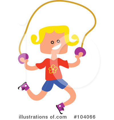 Royalty-Free (RF) Jump Rope Clipart Illustration by Prawny - Stock Sample #104066