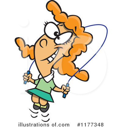 Royalty-Free (RF) Jump Rope Clipart Illustration by toonaday - Stock Sample #1177348