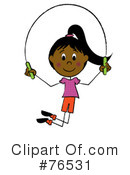 Jumping Rope Clipart #76531 by Pams Clipart