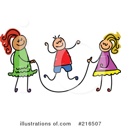 Royalty-Free (RF) Jumprope Clipart Illustration by Prawny - Stock Sample #216507