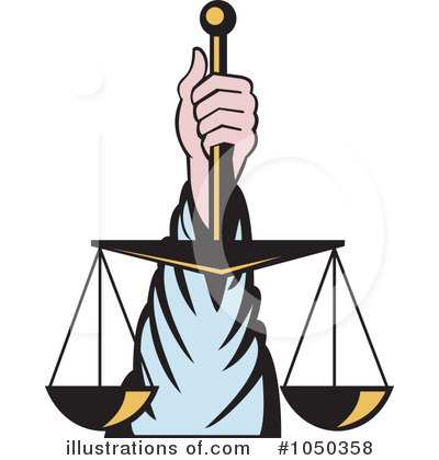 Royalty-Free (RF) Justice Clipart Illustration by patrimonio - Stock Sample #1050358