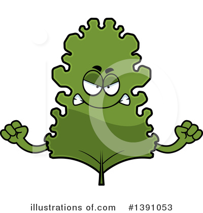 Royalty-Free (RF) Kale Mascot Clipart Illustration by Cory Thoman - Stock Sample #1391053