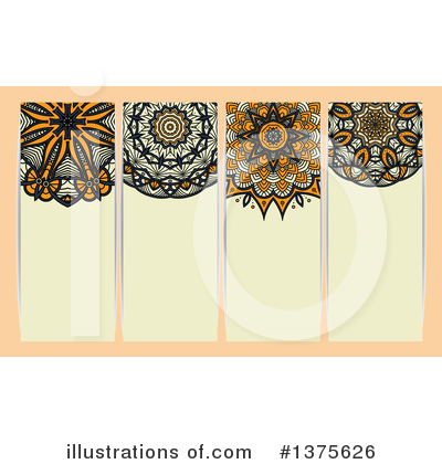 Royalty-Free (RF) Kaleidoscope Flower Clipart Illustration by Vector Tradition SM - Stock Sample #1375626