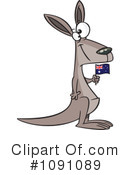 Kangaroo Clipart #1091089 by toonaday