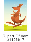 Kangaroo Clipart #1103617 by Qiun