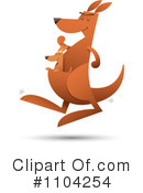 Kangaroo Clipart #1104254 by Qiun