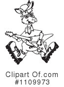 Kangaroo Clipart #1109973 by Dennis Holmes Designs
