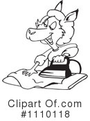 Kangaroo Clipart #1110118 by Dennis Holmes Designs