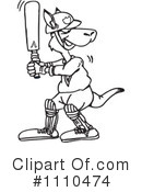 Kangaroo Clipart #1110474 by Dennis Holmes Designs