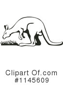Kangaroo Clipart #1145609 by patrimonio