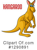 Kangaroo Clipart #1290891 by Vector Tradition SM