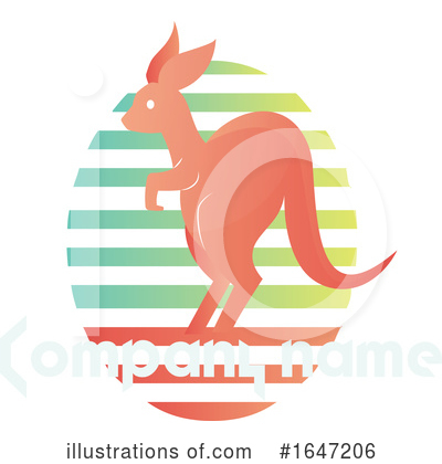 Royalty-Free (RF) Kangaroo Clipart Illustration by Morphart Creations - Stock Sample #1647206