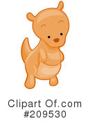 Kangaroo Clipart #209530 by BNP Design Studio