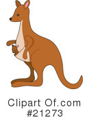 Kangaroo Clipart #21273 by Maria Bell