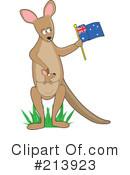 Kangaroo Clipart #213923 by Maria Bell