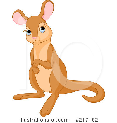 Kangaroo Clipart #217162 by Pushkin