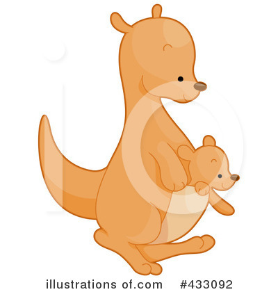 Kangaroo Clipart #433092 by BNP Design Studio
