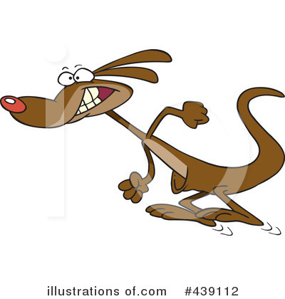 Royalty-Free (RF) Kangaroo Clipart Illustration by toonaday - Stock Sample #439112