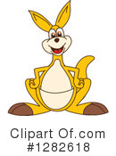 Kangaroo Mascot Clipart #1282618 by Mascot Junction