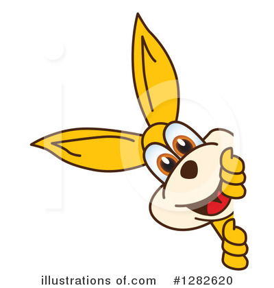 Royalty-Free (RF) Kangaroo Mascot Clipart Illustration by Mascot Junction - Stock Sample #1282620