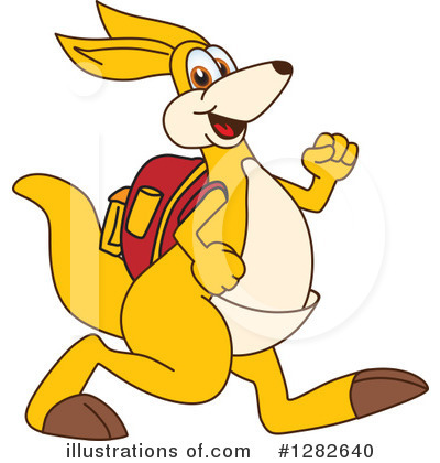 Kangaroo Mascot Clipart #1282640 by Toons4Biz