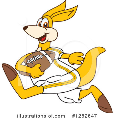Royalty-Free (RF) Kangaroo Mascot Clipart Illustration by Mascot Junction - Stock Sample #1282647