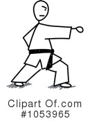Karate Clipart #1053965 by Frog974