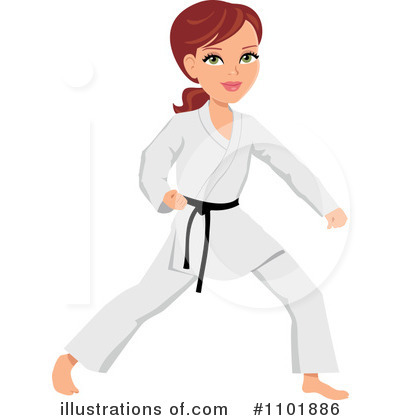 Karate Clipart #1101886 by Monica