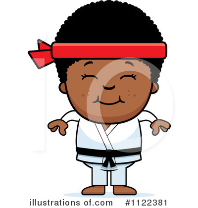 Karate Clipart #1122381 by Cory Thoman