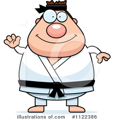Royalty-Free (RF) Karate Clipart Illustration by Cory Thoman - Stock Sample #1122386