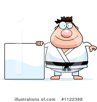 Royalty-Free (RF) Karate Clipart Illustration by Cory Thoman - Stock Sample #1122388