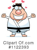 Karate Clipart #1122393 by Cory Thoman