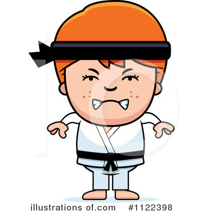 Royalty-Free (RF) Karate Clipart Illustration by Cory Thoman - Stock Sample #1122398