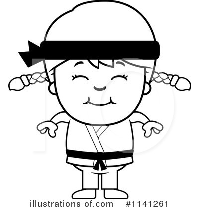 Royalty-Free (RF) Karate Clipart Illustration by Cory Thoman - Stock Sample #1141261
