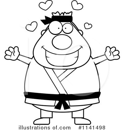 Royalty-Free (RF) Karate Clipart Illustration by Cory Thoman - Stock Sample #1141498