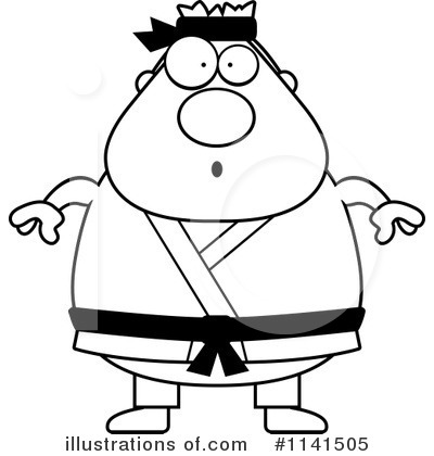 Royalty-Free (RF) Karate Clipart Illustration by Cory Thoman - Stock Sample #1141505