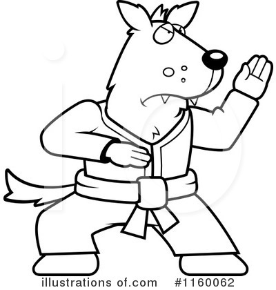 Royalty-Free (RF) Karate Clipart Illustration by Cory Thoman - Stock Sample #1160062