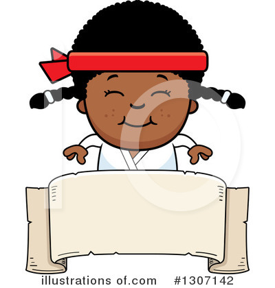 Royalty-Free (RF) Karate Clipart Illustration by Cory Thoman - Stock Sample #1307142