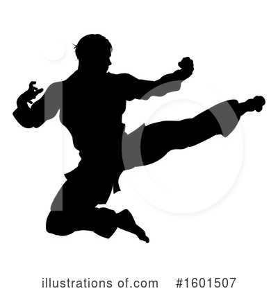 Karate Clipart #1601507 by AtStockIllustration