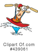 Kayaking Clipart #439061 by toonaday
