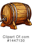 Keg Clipart #1447130 by Vector Tradition SM