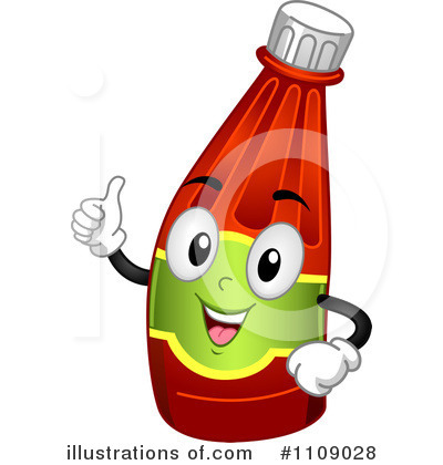 Royalty-Free (RF) Ketchup Clipart Illustration by BNP Design Studio - Stock Sample #1109028