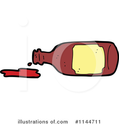 Royalty-Free (RF) Ketchup Clipart Illustration by lineartestpilot - Stock Sample #1144711